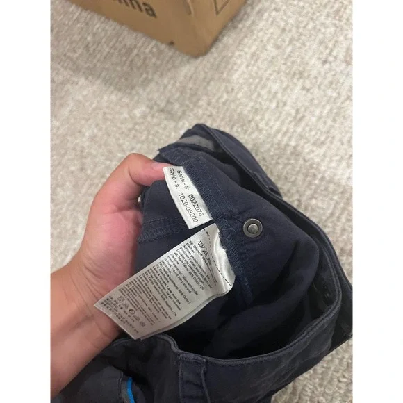 Mammut womens cargo athletic hiking pants navy blue size 6 - Picture 3 of 9